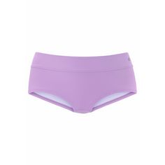 S.OLIVER Bikini-Hotpants Bikini Hose Damen lila