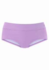 S.OLIVER Bikini-Hotpants Bikini Hose Damen - lila