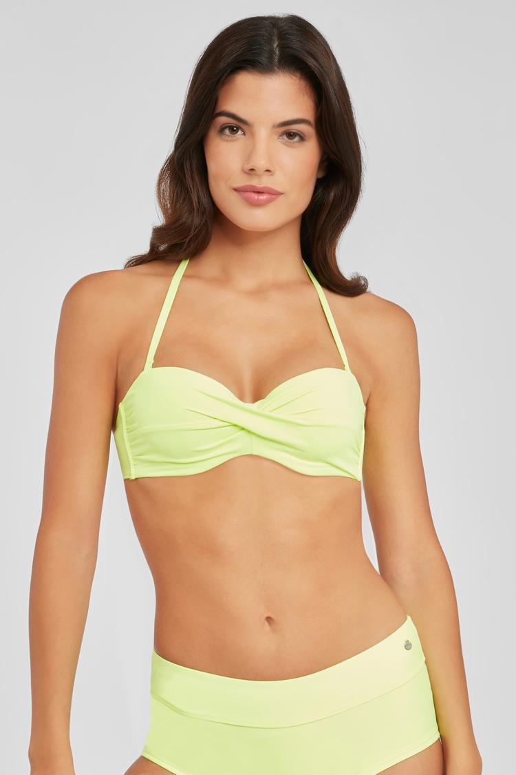S.OLIVER S.OLIVER Bandeau-Bikini-Top Bikini Oberteil Damen - lime - 1 | SportScheck