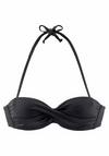 S.OLIVER Bandeau-Bikini-Top Bikini Oberteil Damen - schwarz