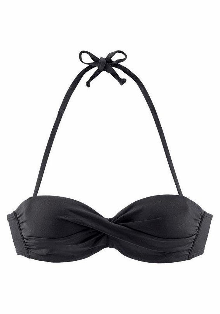 S.OLIVER S.OLIVER Bandeau-Bikini-Top Bikini Oberteil Damen - schwarz - 0 | SportScheck
