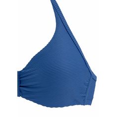 Rückansicht von sunseeker Bügel-Bikini-Top Bikini Oberteil Damen blau