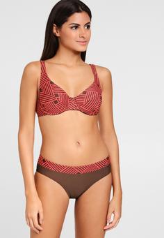 Rückansicht von S.OLIVER Bügel-Bikini Bikini Set Damen rot-braun