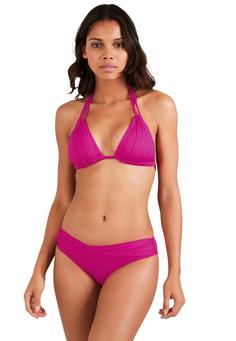 Rückansicht von S.OLIVER Triangel-Bikini-Top Bikini Oberteil Damen pink