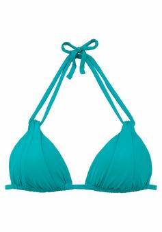 S.OLIVER Triangel-Bikini-Top Bikini Oberteil Damen türkis