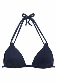 S.OLIVER Triangel-Bikini-Top Bikini Oberteil Damen marine