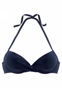 S.OLIVER Push-Up-Bikini-Top Bikini Oberteil Damen - marine