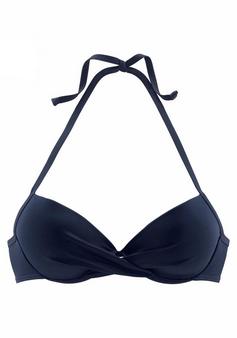 S.OLIVER Push-Up-Bikini-Top Bikini Oberteil Damen marine