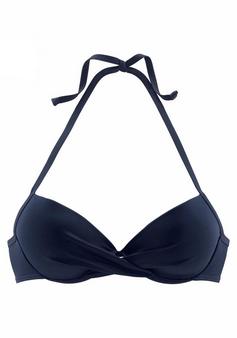 S.OLIVER Push-Up-Bikini-Top Bikini Oberteil Damen marine