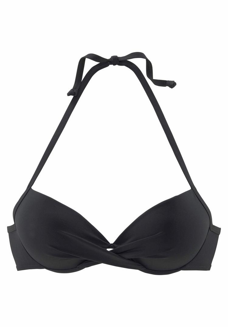 S.OLIVER S.OLIVER Push-Up-Bikini-Top Bikini Oberteil Damen - schwarz - 0 | SportScheck