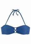sunseeker Bandeau-Bikini-Top Bikini Oberteil Damen - blau