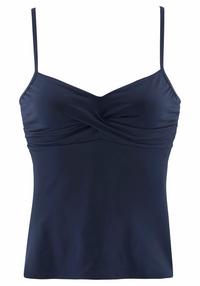 S.OLIVER B&uuml;gel-Tankini-Top Bikini Oberteil Damen - marine