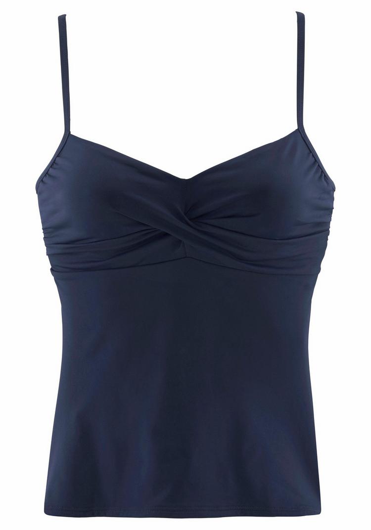 S.OLIVER S.OLIVER B&uuml;gel-Tankini-Top Bikini Oberteil Damen - marine - 0 | SportScheck