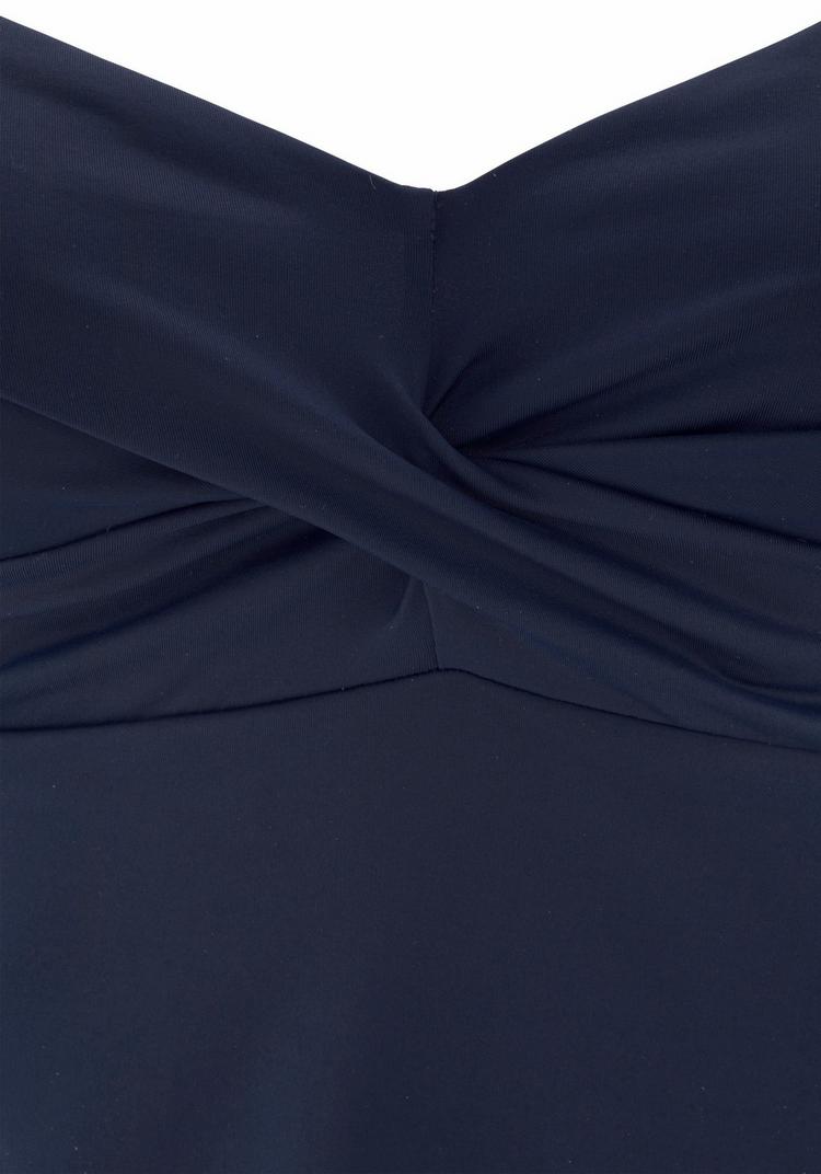 S.OLIVER S.OLIVER B&uuml;gel-Tankini-Top Bikini Oberteil Damen - marine - 0 | SportScheck