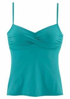 S.OLIVER Bügel-Tankini-Top Tankini Oberteil Damen türkis