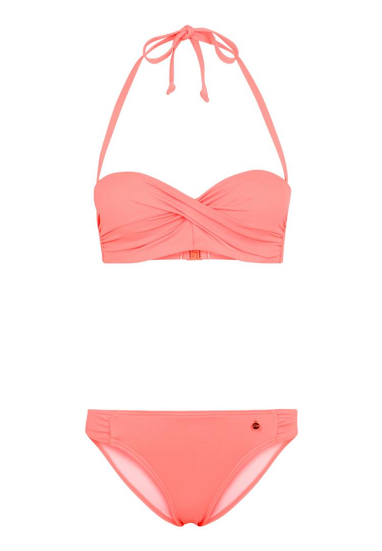 S.OLIVER S.OLIVER B&uuml;gel-Bandeau-Bikini Bikini Set Damen - peach - 0 | SportScheck