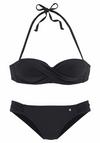 S.OLIVER B&uuml;gel-Bandeau-Bikini Bikini Set Damen - schwarz