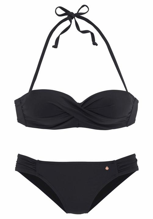 S.OLIVER B&uuml;gel-Bandeau-Bikini Bikini Set Damen