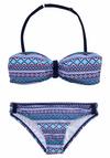 S.OLIVER Bandeau-Bikini Bikini Set Damen - blau