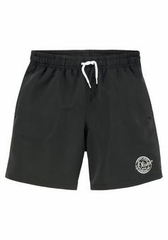 S.OLIVER Badeshorts Badeshorts Herren schwarz