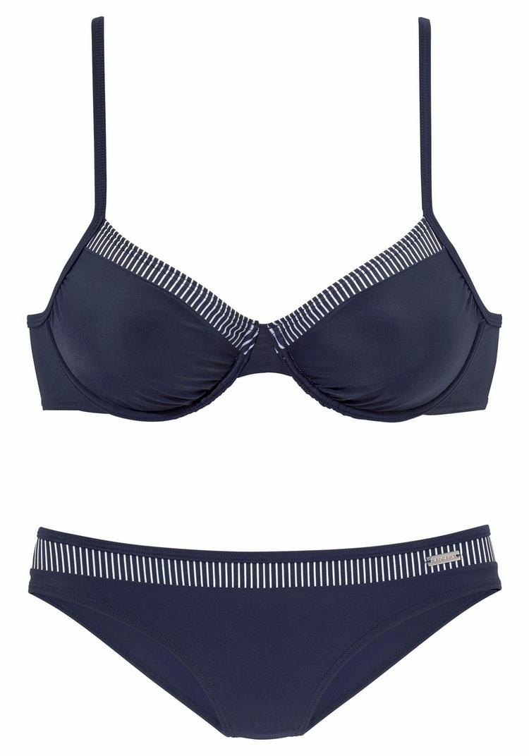 Lascana Lascana B&uuml;gel-Bikini Bikini Set Damen - marine - 1 | SportScheck