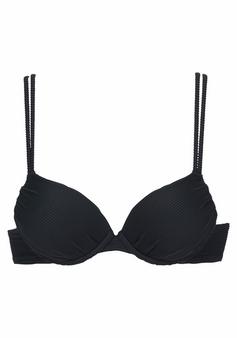 sunseeker Push-Up-Bikini-Top Bikini Oberteil Damen schwarz