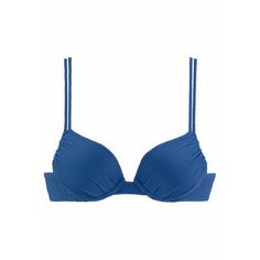 sunseeker Push-Up-Bikini-Top Bikini Oberteil Damen blau