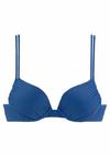 sunseeker Push-Up-Bikini-Top Bikini Oberteil Damen - blau