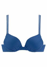 sunseeker Push-Up-Bikini-Top Bikini Oberteil Damen - blau