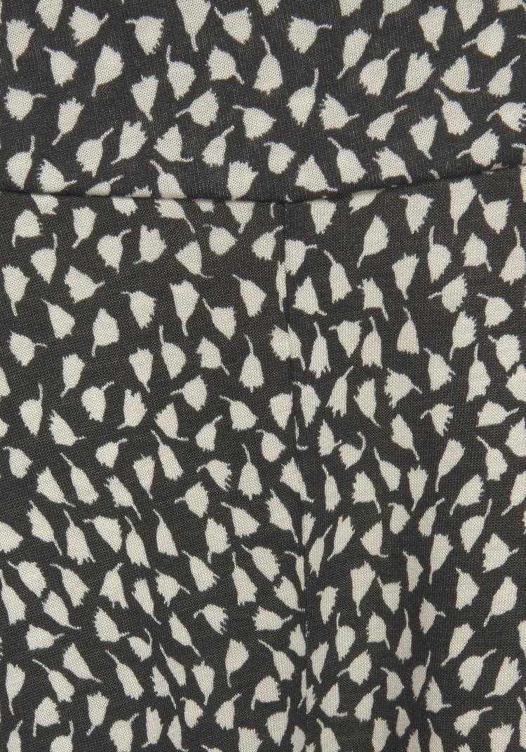 S.OLIVER S.OLIVER Strandhose Stoffhose Damen - schwarz-creme-bedruckt - 0 | SportScheck