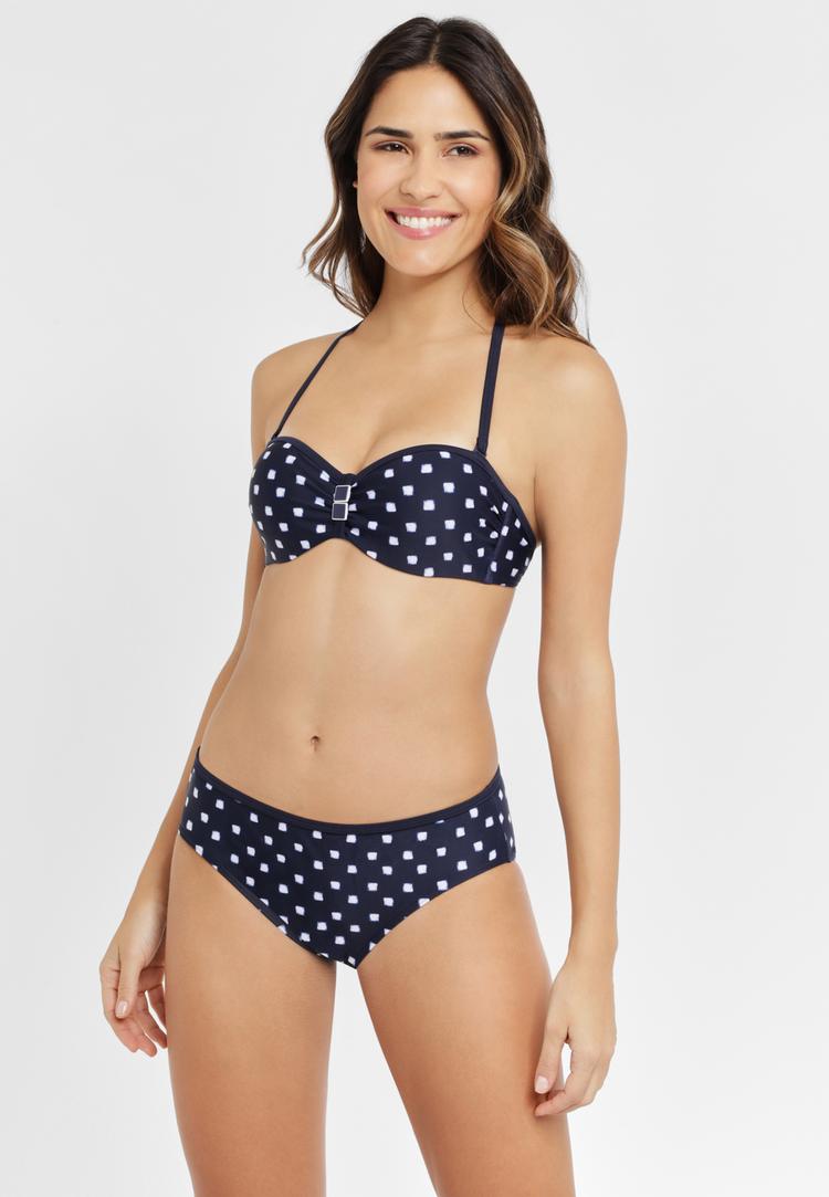 Lascana Lascana B&uuml;gel-Bandeau-Bikini Bikini Set Damen - marine-wei&szlig; - 0 | SportScheck