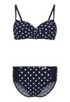 Lascana B&uuml;gel-Bikini Bikini Set Damen - marine-wei&szlig;