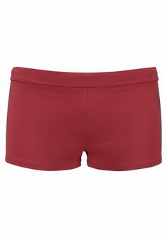 S.OLIVER Boxer-Badehose Badeshorts Herren rot