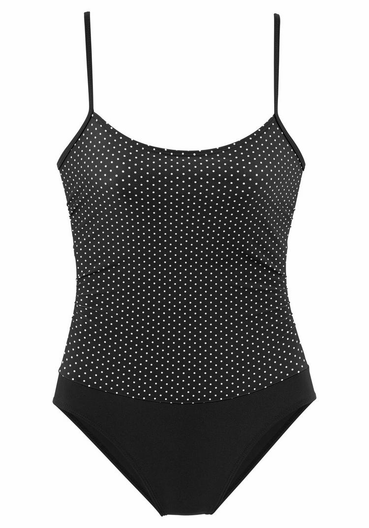 Lascana Lascana Badeanzug Badeanzug Damen - schwarz-wei&szlig; - 0 | SportScheck