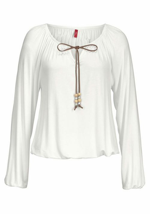 S.OLIVER Strandshirt T-Shirt Damen