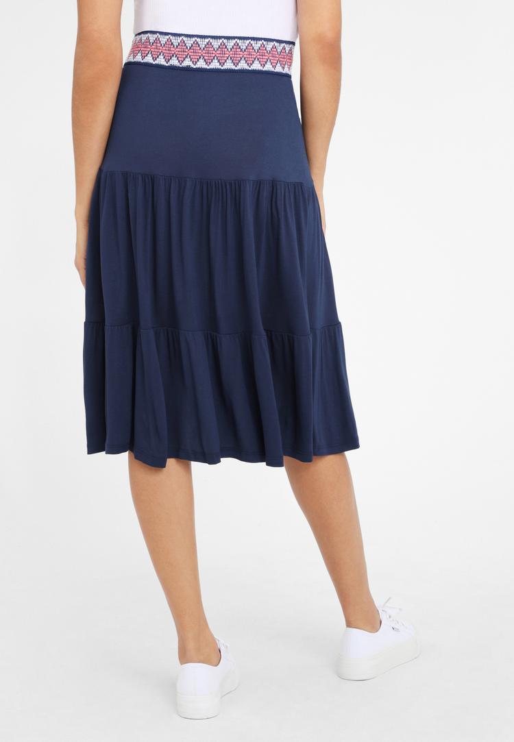 S.OLIVER S.OLIVER Jerseyrock Minirock Damen - blau - 2 | SportScheck