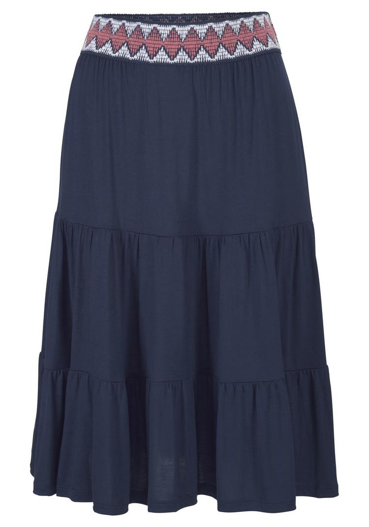 S.OLIVER S.OLIVER Jerseyrock Minirock Damen - blau - 2 | SportScheck