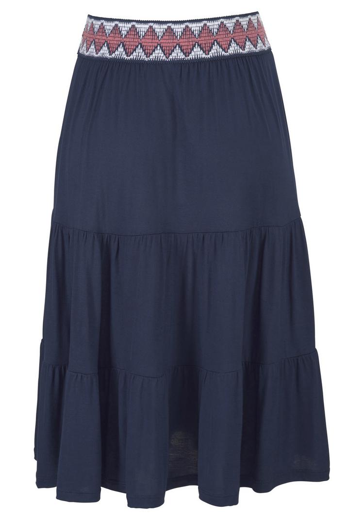 S.OLIVER S.OLIVER Jerseyrock Minirock Damen - blau - 0 | SportScheck