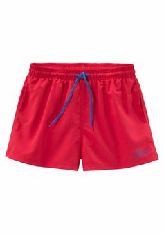 S.OLIVER Badeshorts Badeshorts Herren rot