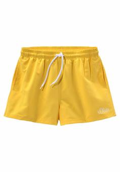 S.OLIVER Badeshorts Badeshorts Herren gelb