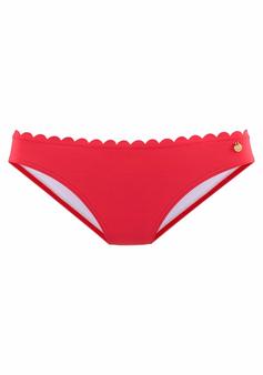 Lascana Bikini-Hose Bikini Hose Damen rot
