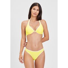 Rückansicht von VENICE BEACH Bügel-Bikini-Top Bikini Oberteil Damen gelb