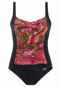 Lascana Badeanzug Badeanzug Damen - pink-bedruckt