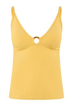 S.OLIVER Tankini-Top Bikini Oberteil Damen gelb