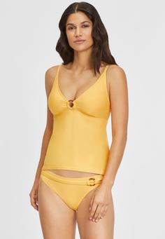 Rückansicht von S.OLIVER Tankini-Top Bikini Oberteil Damen gelb