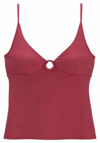 S.OLIVER Tankini-Top Bikini Oberteil Damen - rostrot
