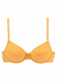 S.OLIVER B&uuml;gel-Bikini-Top Bikini Oberteil Damen - gelb