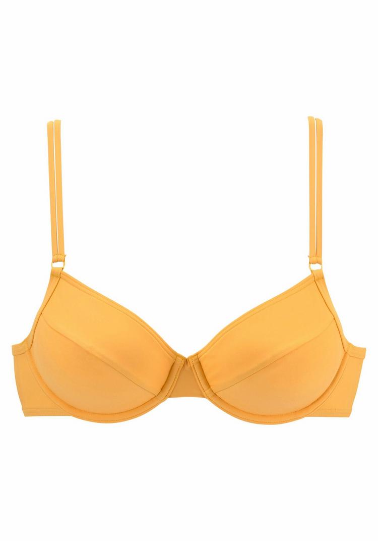 S.OLIVER S.OLIVER B&uuml;gel-Bikini-Top Bikini Oberteil Damen - gelb - 0 | SportScheck