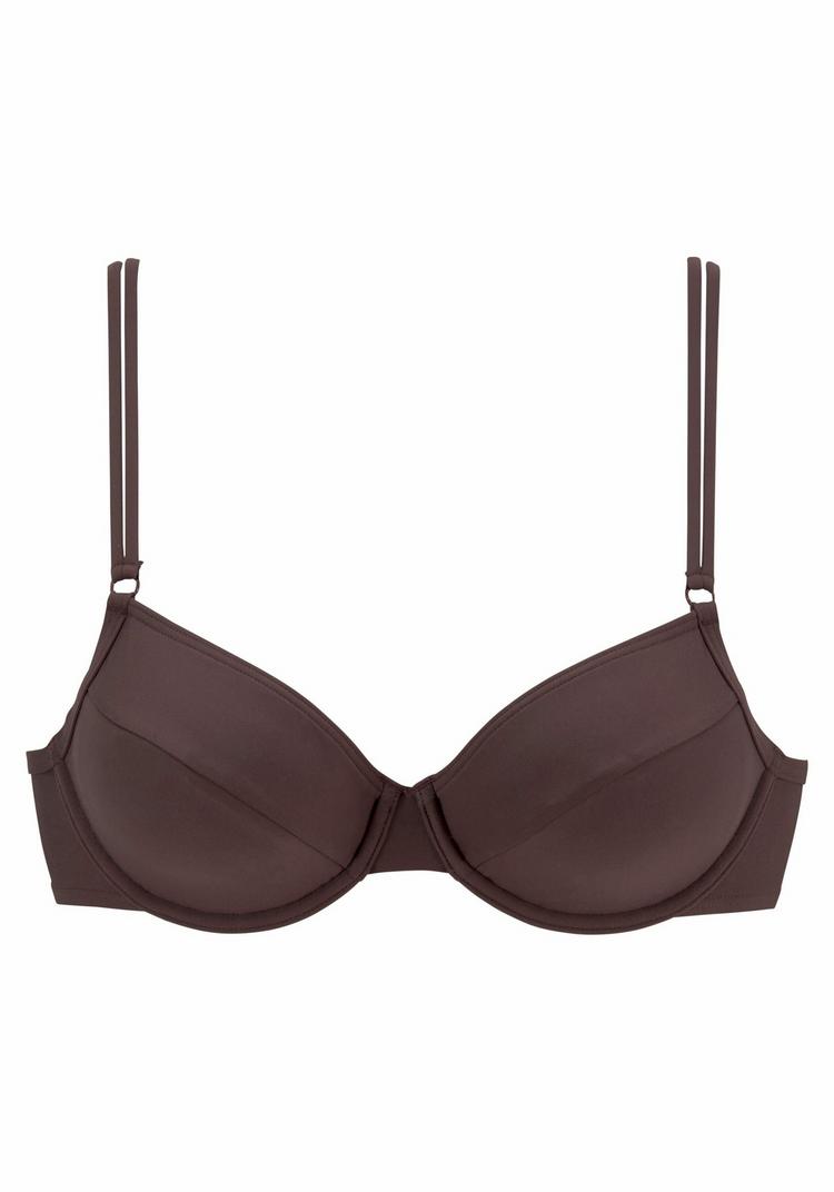 S.OLIVER S.OLIVER B&uuml;gel-Bikini-Top Bikini Oberteil Damen - braun - 0 | SportScheck