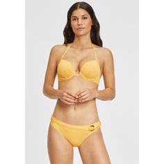Rückansicht von S.OLIVER Bikini-Hose Bikini Hose Damen gelb